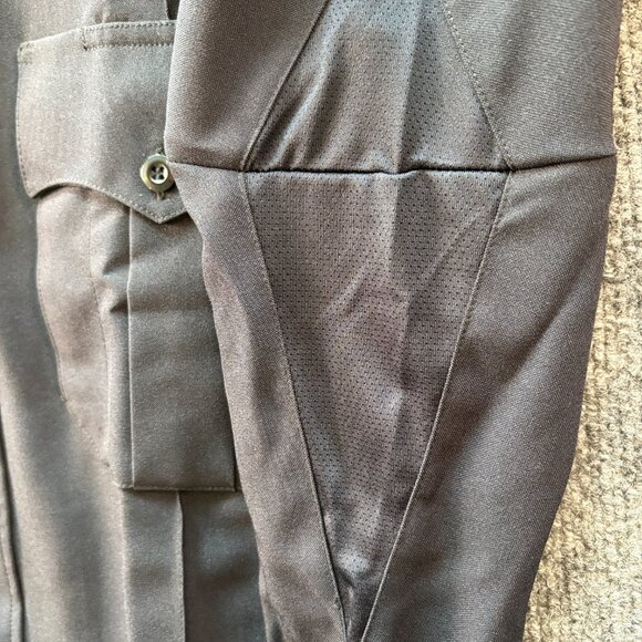 ELBECO TexTrop2 NWT Black Short Sleeve Button Up Uniform Shirt Men's Size 17.5" - Picture 3 of 11